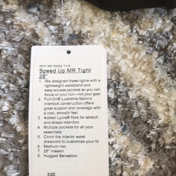 Lululemon speed up tight 28 - Picture 4 of 5